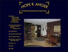 Tablet Screenshot of hopeangier.com